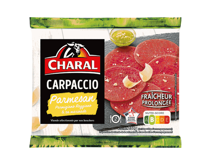 Carpaccio marinade Parmesan x2 (230g)