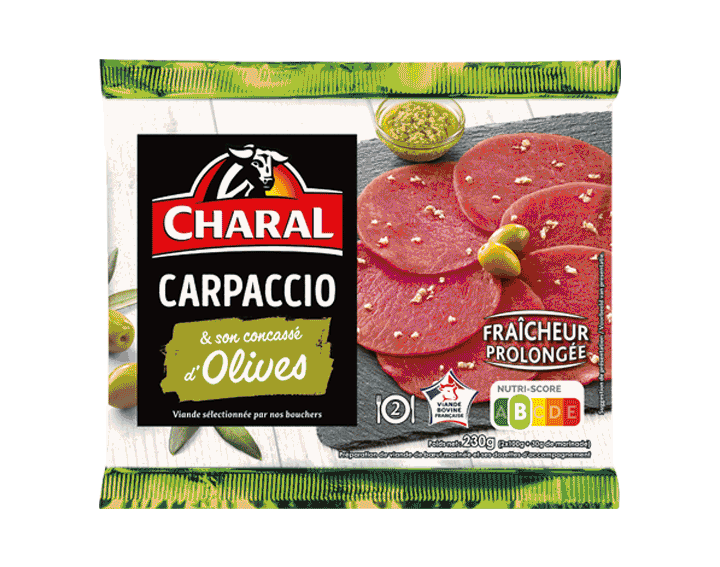 Carpaccio marinade Olives x2 (230g)
