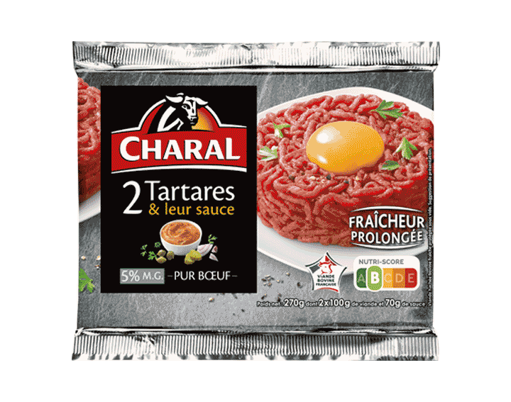 Tartare & sa sauce relevée x2 (270g)