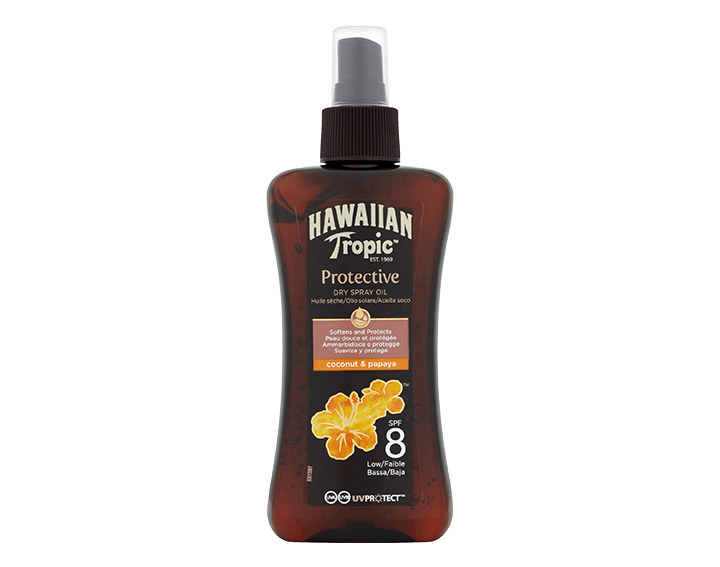 Protective Dry Oil Spray Coconut & Papaya SPF8