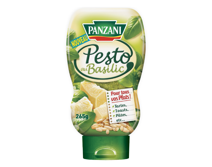 Pesto au Basilic en flacon plastique