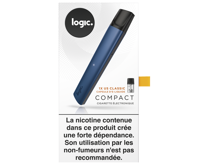 Kit Bleu (1 ecig + 1 pod US Classic 12 mg)