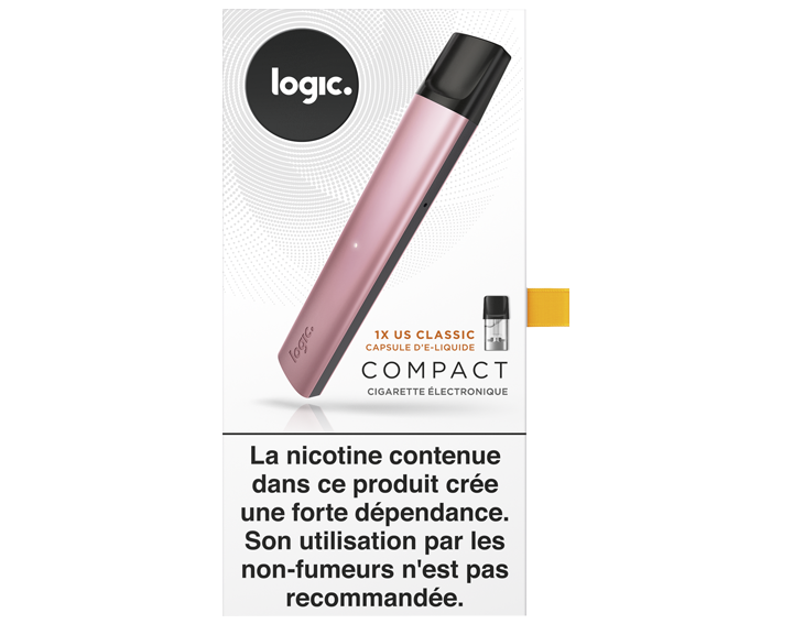 Kit Rose (1 ecig + 1 pod US Classic 12 mg)
