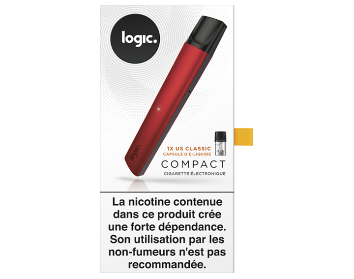 Kit Rouge (1 ecig + 1 pod US Classic 12 mg)