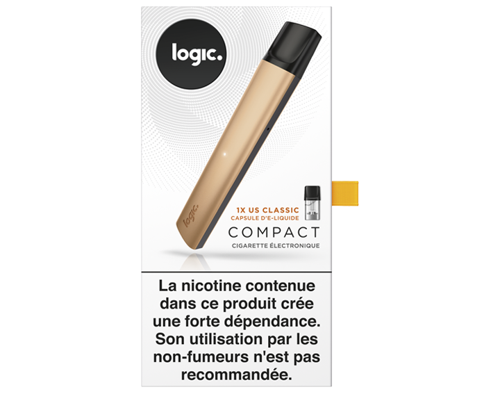 Kit Or (1 ecig + 1 pod US Classic 12 mg)