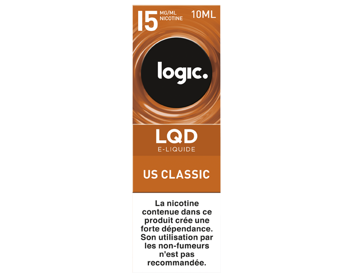 Bouteille e-liquide LQD US Classic 15mg/ml