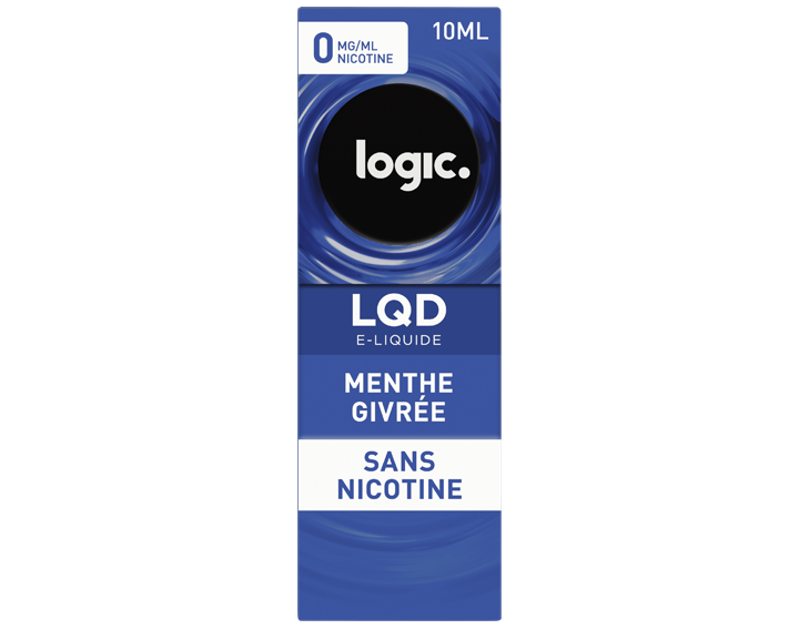 Bouteille e-liquide LQD Menthe Givrée 0mg/ml