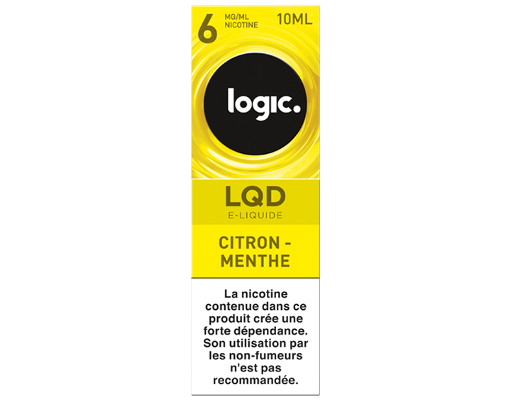 Bouteille e-liquide LQD Citron - Menthe 6mg/ml