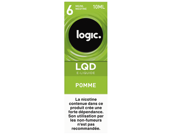 Bouteille e-liquide LQD Pomme 6mg/ml