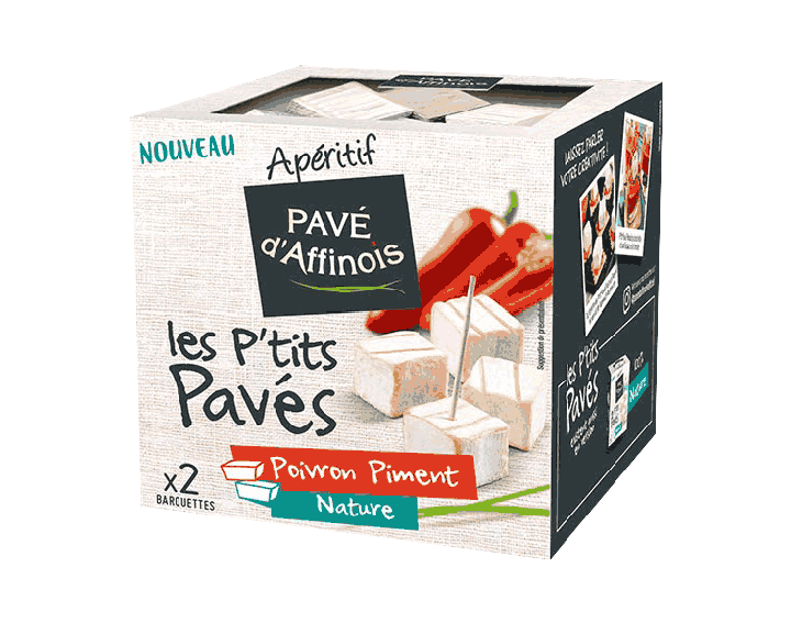 Les P’tits Pavés Poivron Piment et Nature