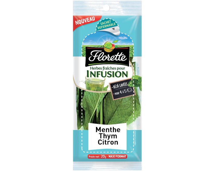 Infusion Menthe & Thym citron 20g Florette