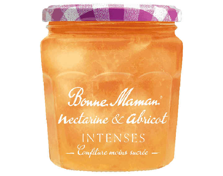 Confiture Nectarine & Abricot INTENSES 335g
