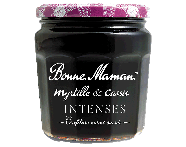 Confiture Myrtille & Cassis INTENSES 335g