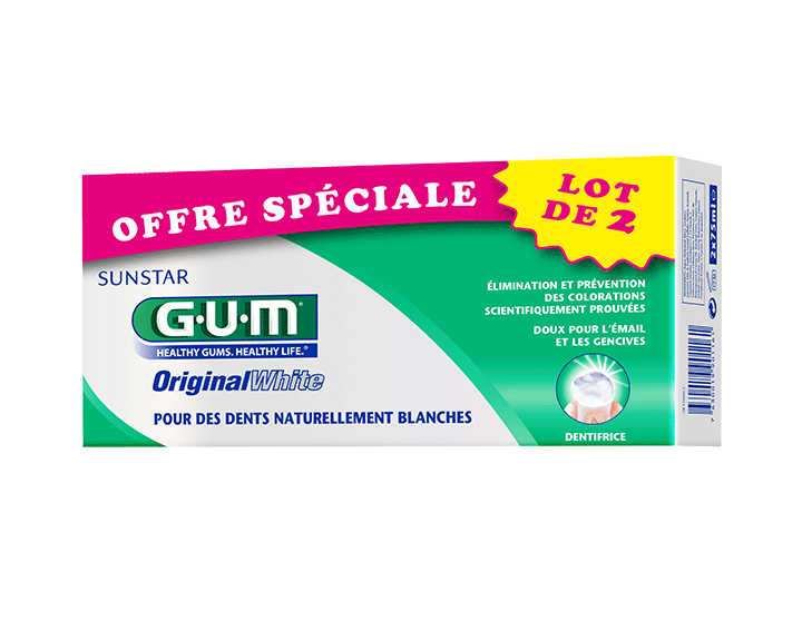 GUM® OriginalWhite duopack