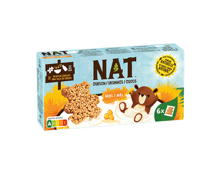 NAT Ourson Miel 6x32g