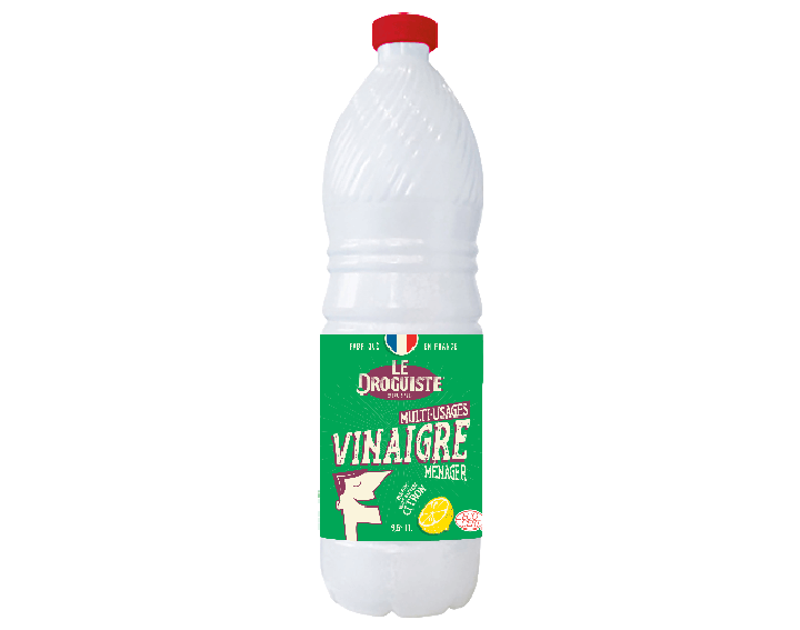 Vinaigre ménager parfum naturel de citron