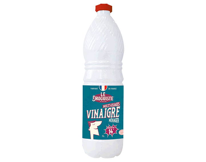 Vinaigre ménager surpuissant concentré à 14°