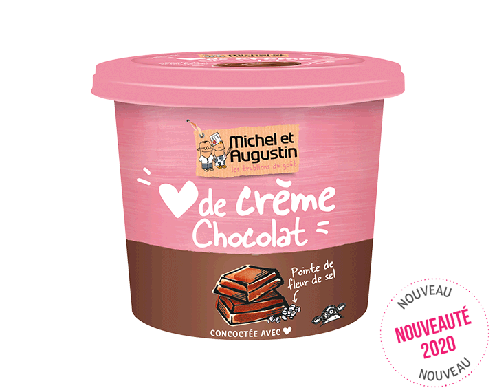 Cœur de Crème chocolat noir pointe de sel 