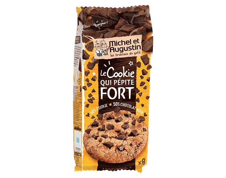 Cookie qui pépite fort chocolat noir 