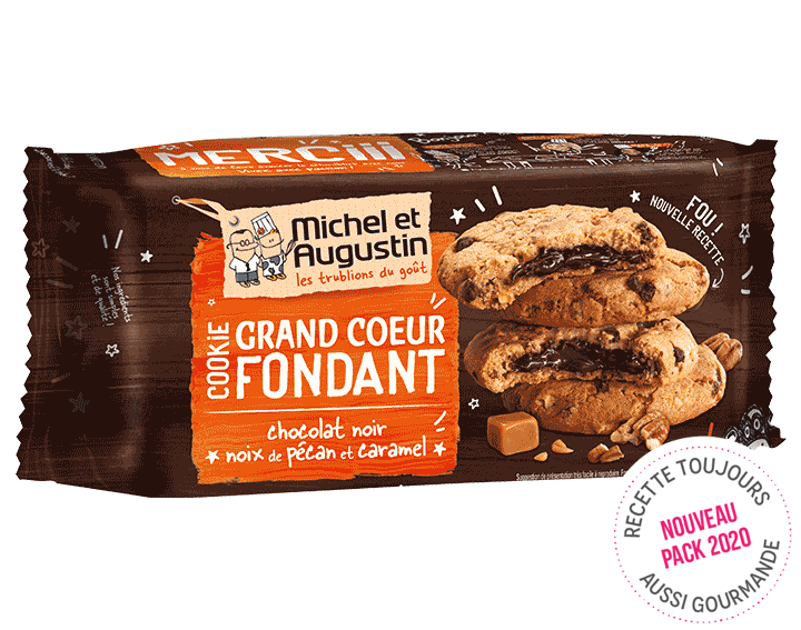 Super cœur fondant pécan caramel
