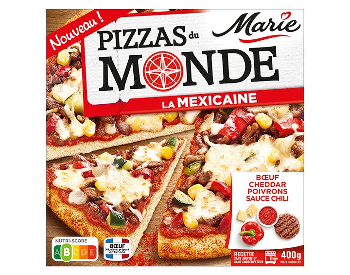 Pizzas du Monde Mexicaine