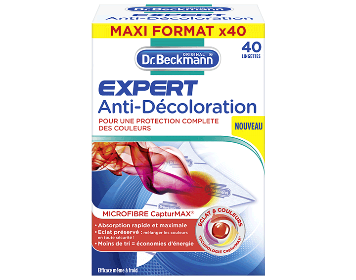 Lingettes Anti-Décoloration CapturMAX® x40