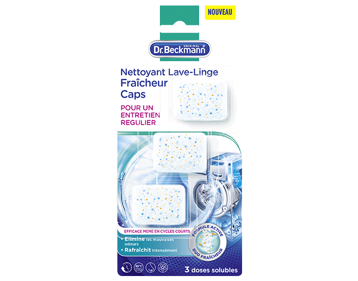Nettoyant Lave-Linge Fraîcheur Caps x3