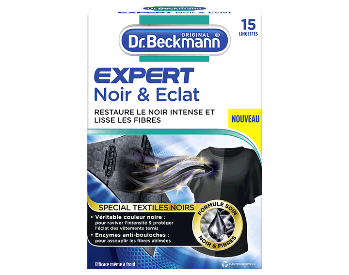 Lingettes Expert Noir & Eclat x15
