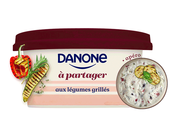 Danone à partager légumes grillés - 170g