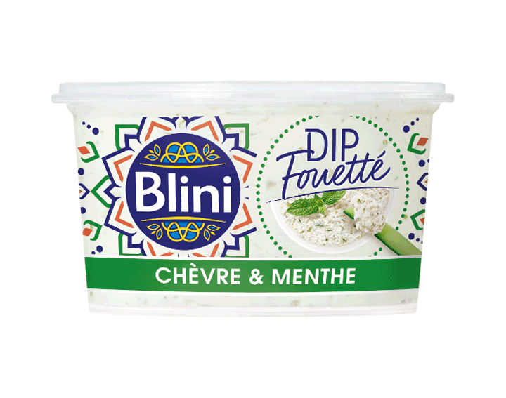 DIP Fouetté Chèvre & Menthe 120g