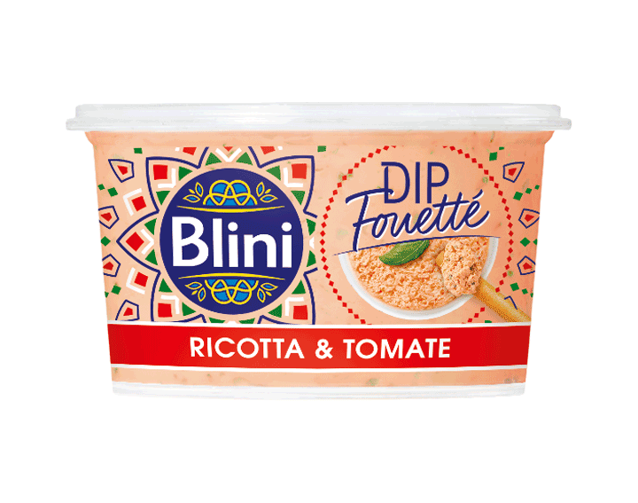 DIP Fouetté Ricotta & Tomate 120g