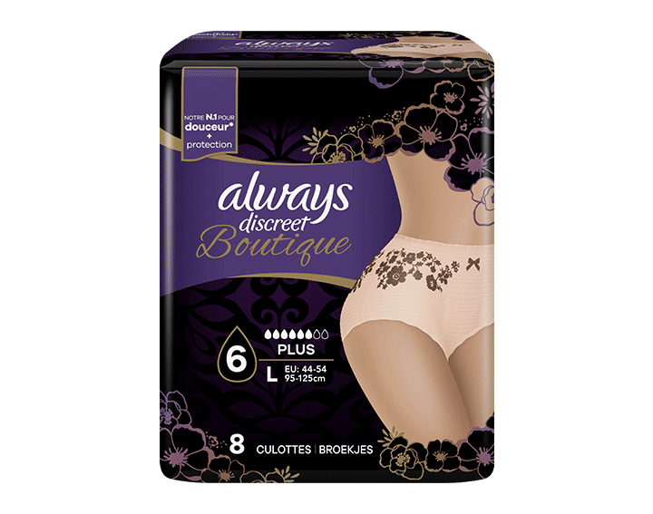 Culotte Boutique 6 gouttes Champagne L x8