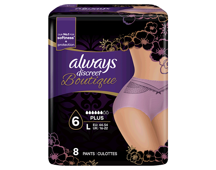 Culotte Boutique 6 gouttes Mauve M x9