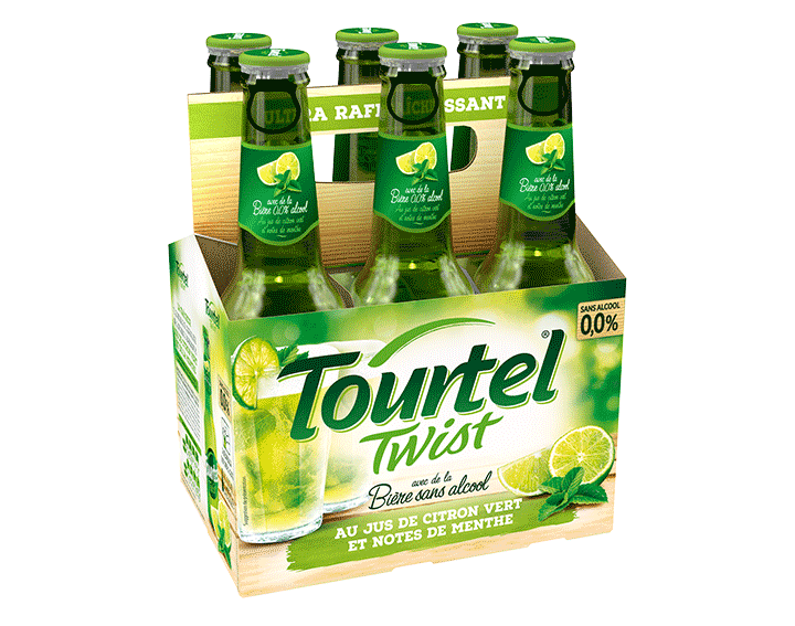 Tourtel Twist Citron Vert Menthe - 6 x 27,5cl