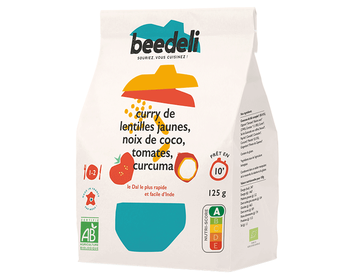 Curry de lentilles jaunes