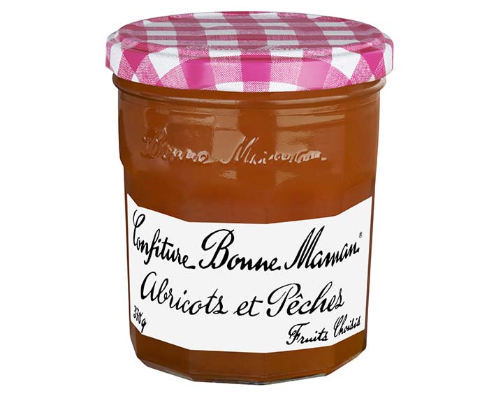 La Confiture d'Abricots et Pêches Bonne Maman® 