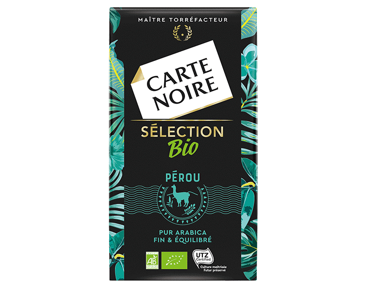 CARTE NOIRE SÉLECTION Pérou BIO 250g