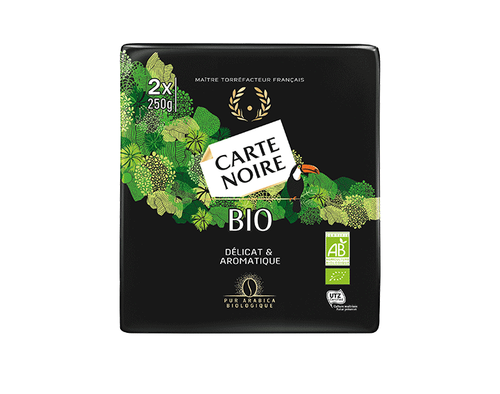 CARTE NOIRE BIO Moulu 2x250g