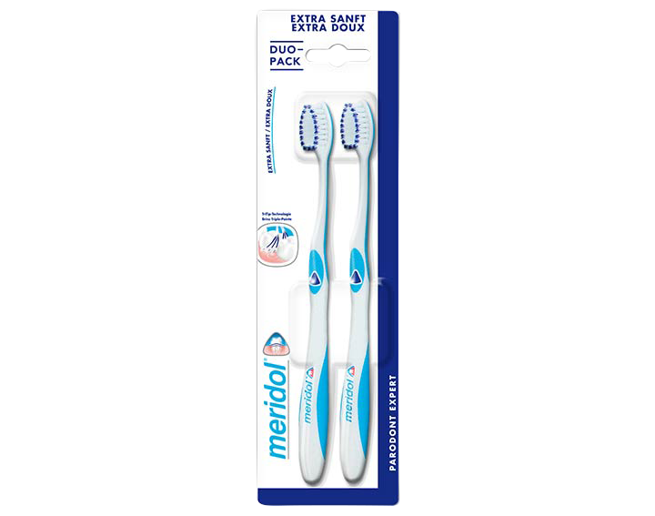 Brosse à dents meridol® Parodont Expert DUO