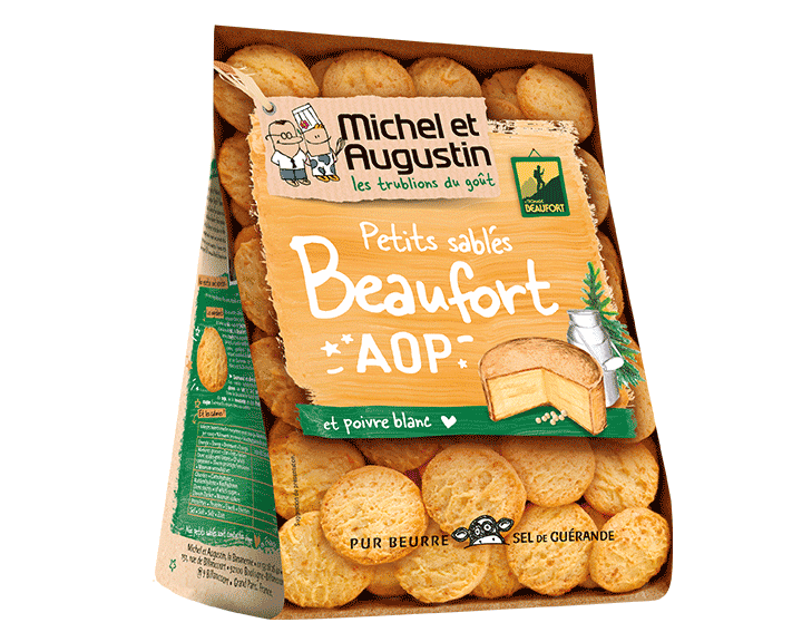 Sablés apéritif Beaufort AOP 100g