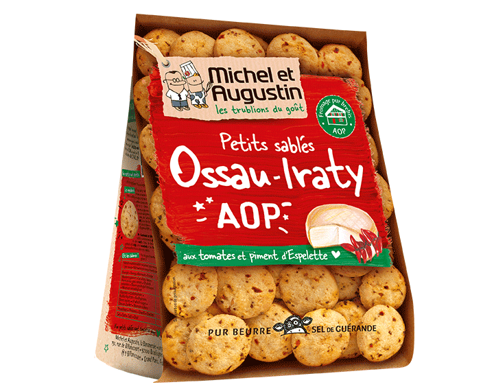 Sablés apéritif Ossau Iraty AOP 100g