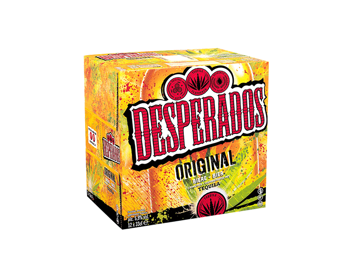 Desperados bière aromatisée 12x33cl 5,9°