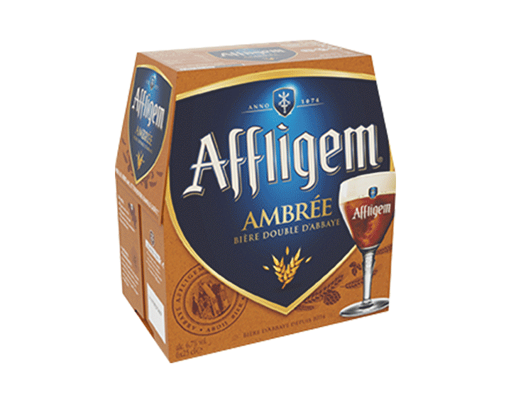 Affligem Ambrée bière d'abbaye 6x25cl 6.7°