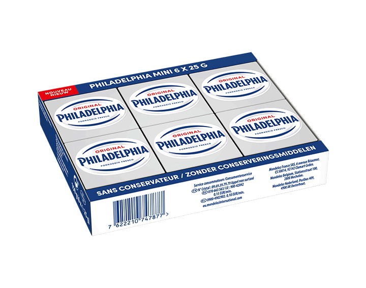 Philadelphia Nature Mini 6x25g 