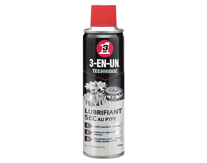Lubrifiant Sec au PTFE 250ml