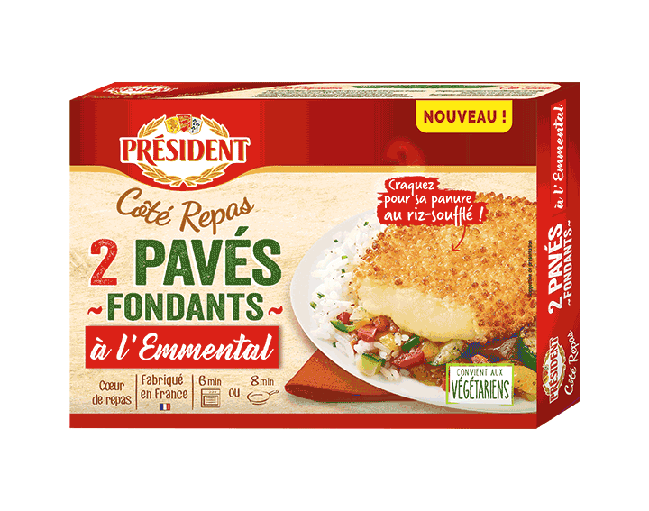 Pavés fondants Emmental