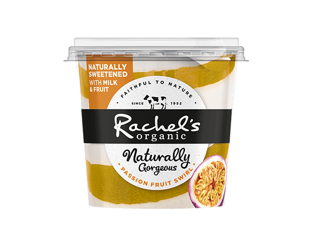 Naturally Gorgeous Passion Fruit Swirl 390g