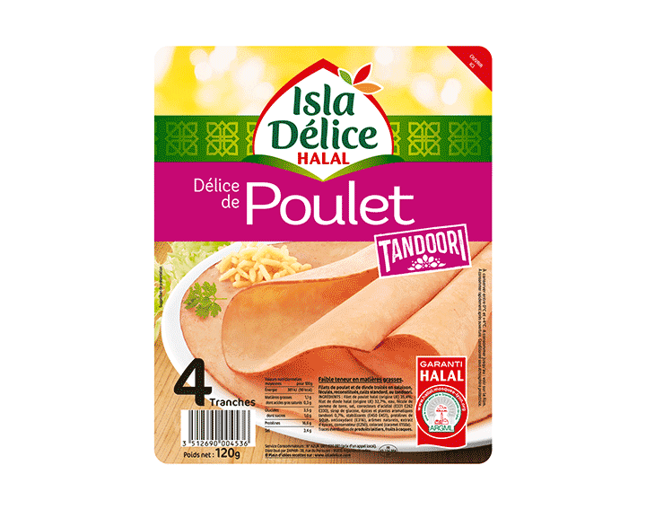 Délice de poulet tandoori