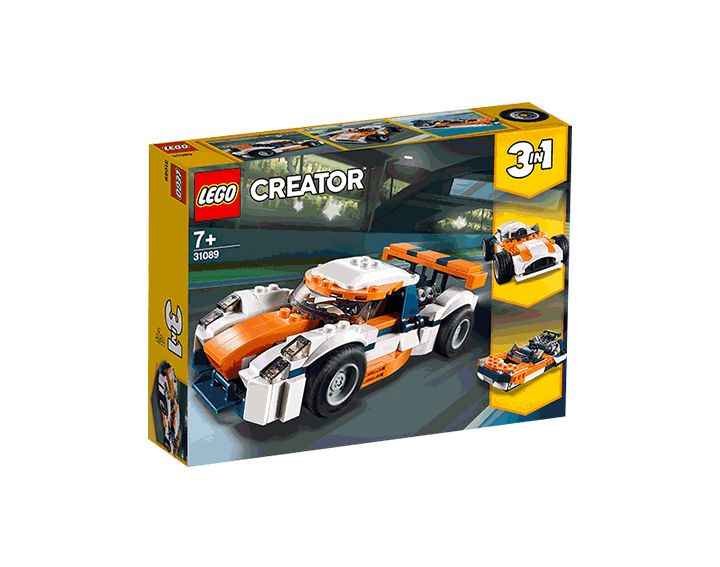 La voiture de course LEGO® Creator 3-en-1