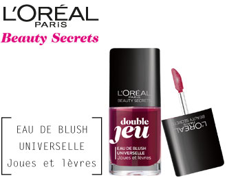 Double Jeu
Eau de blush universelle joues & lèvres